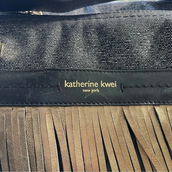 Katherine Kwei New York Eternity Knot Satchel Bag - Picture 8 of 14